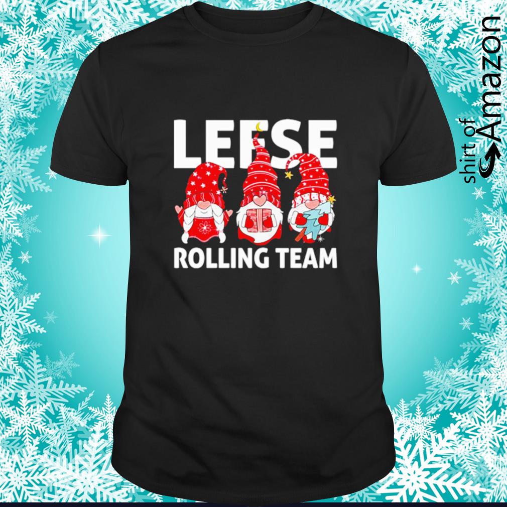 Best gnome Christmas Lefse Rolling Team shirt