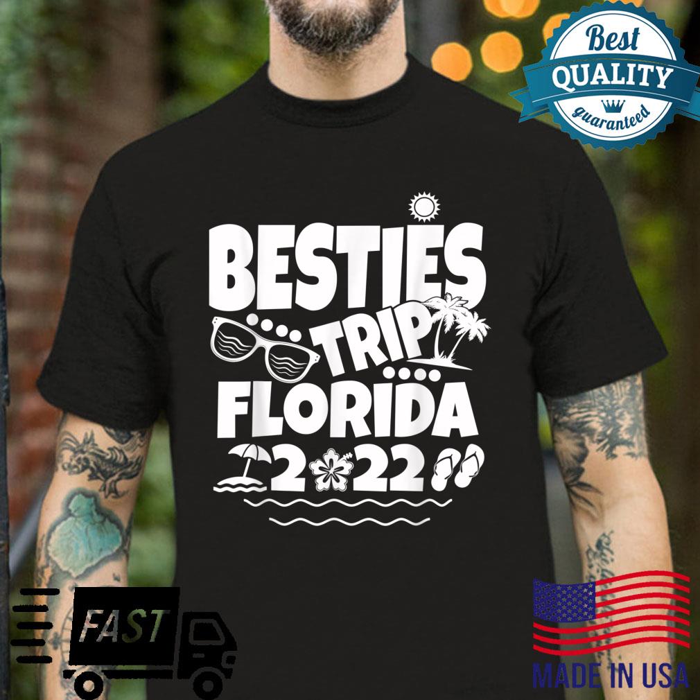 Besties Trip Florida 2022 Summer Vacation Matching Shirt