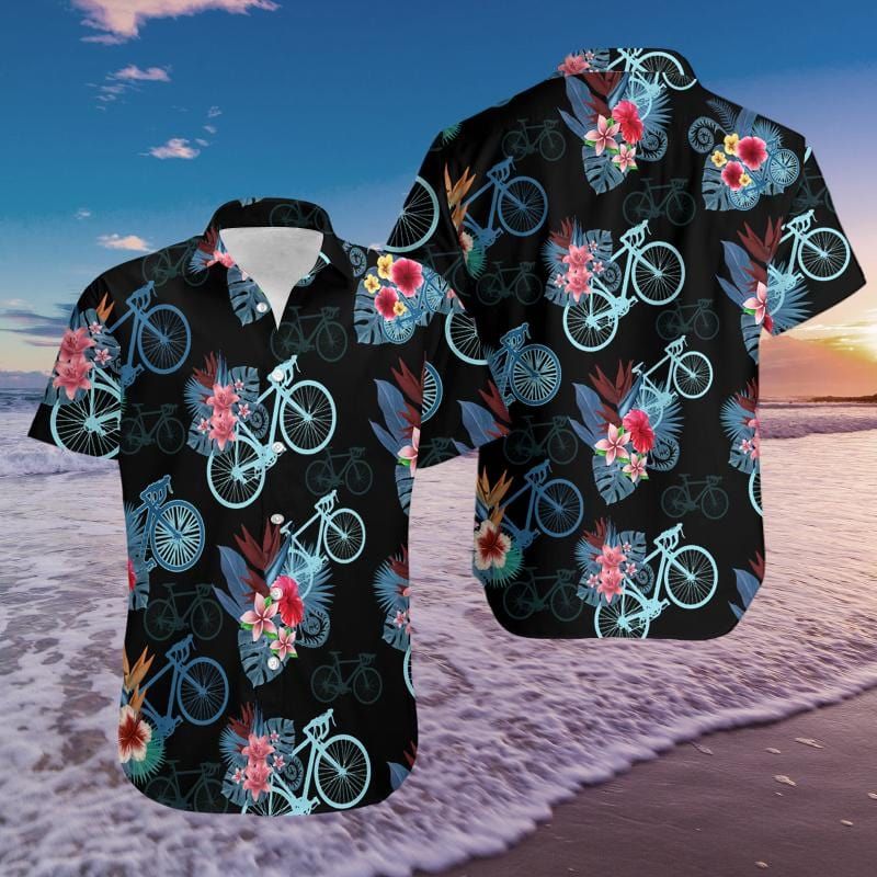 Bicycle Hawaiian Aloha Shirts #298dh