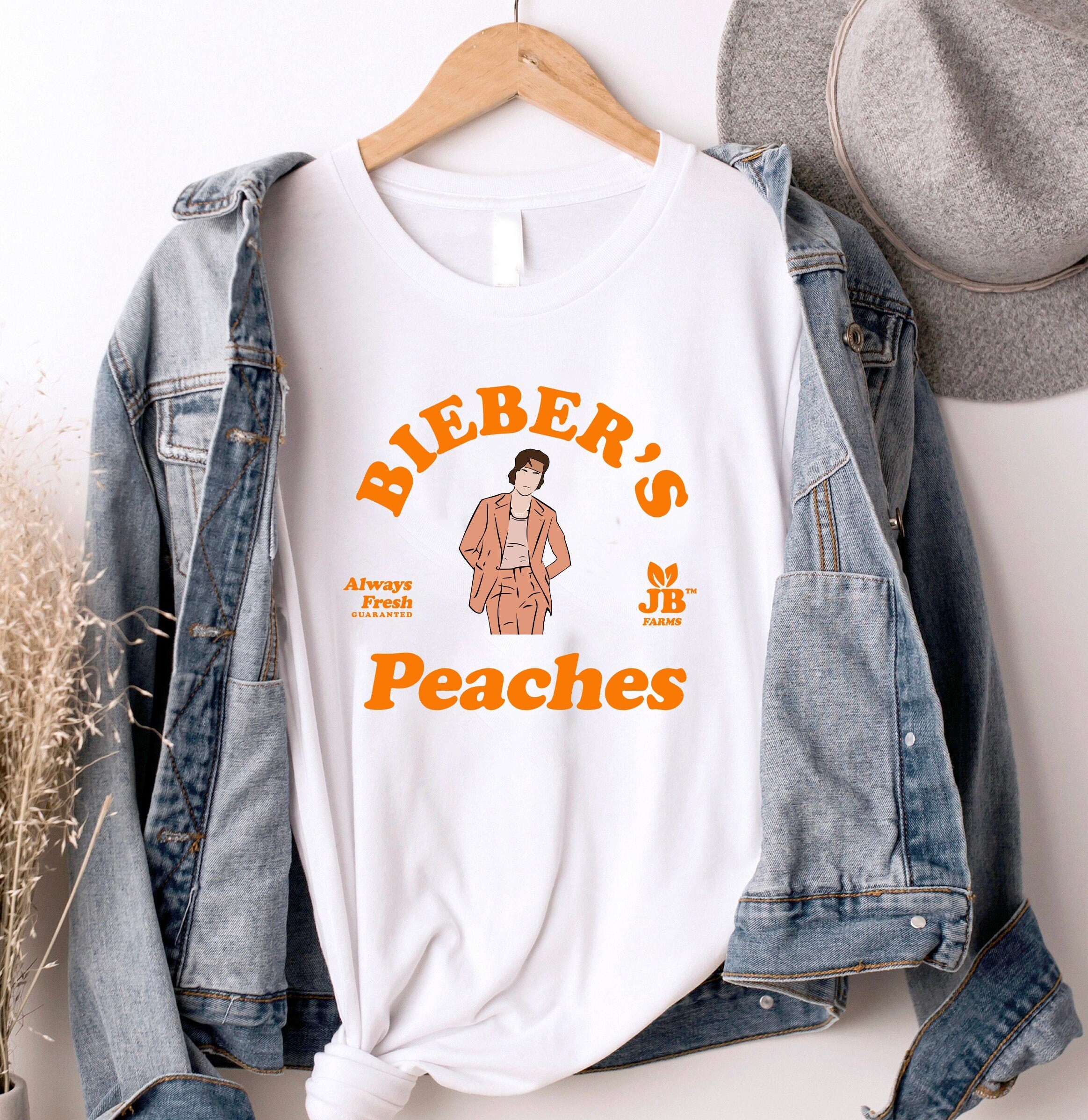 Bieber’s Peaches JB Peaches Shirt