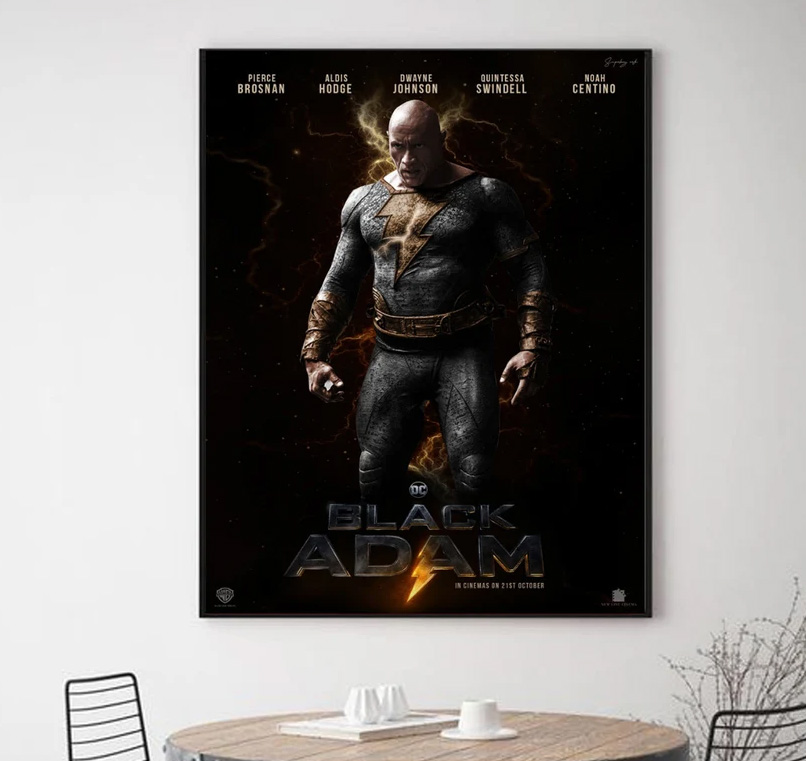 Black Adam Movie 2022, Black Adam Coming Soon Poster