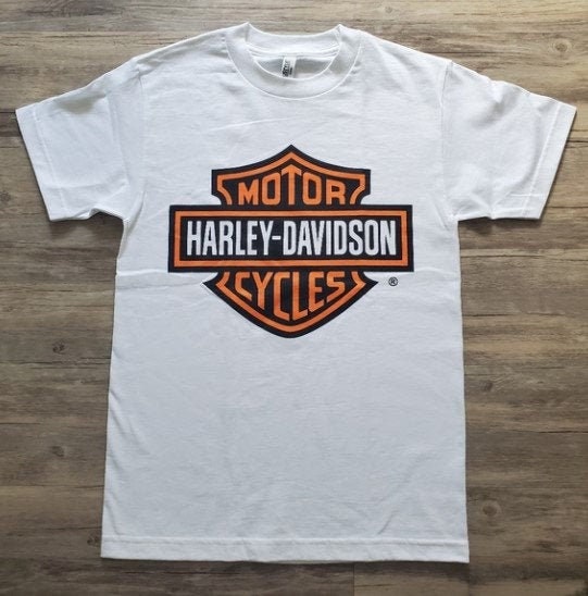Black Harley Davidson Eagle Motorcycle Unisex T-Shirt
