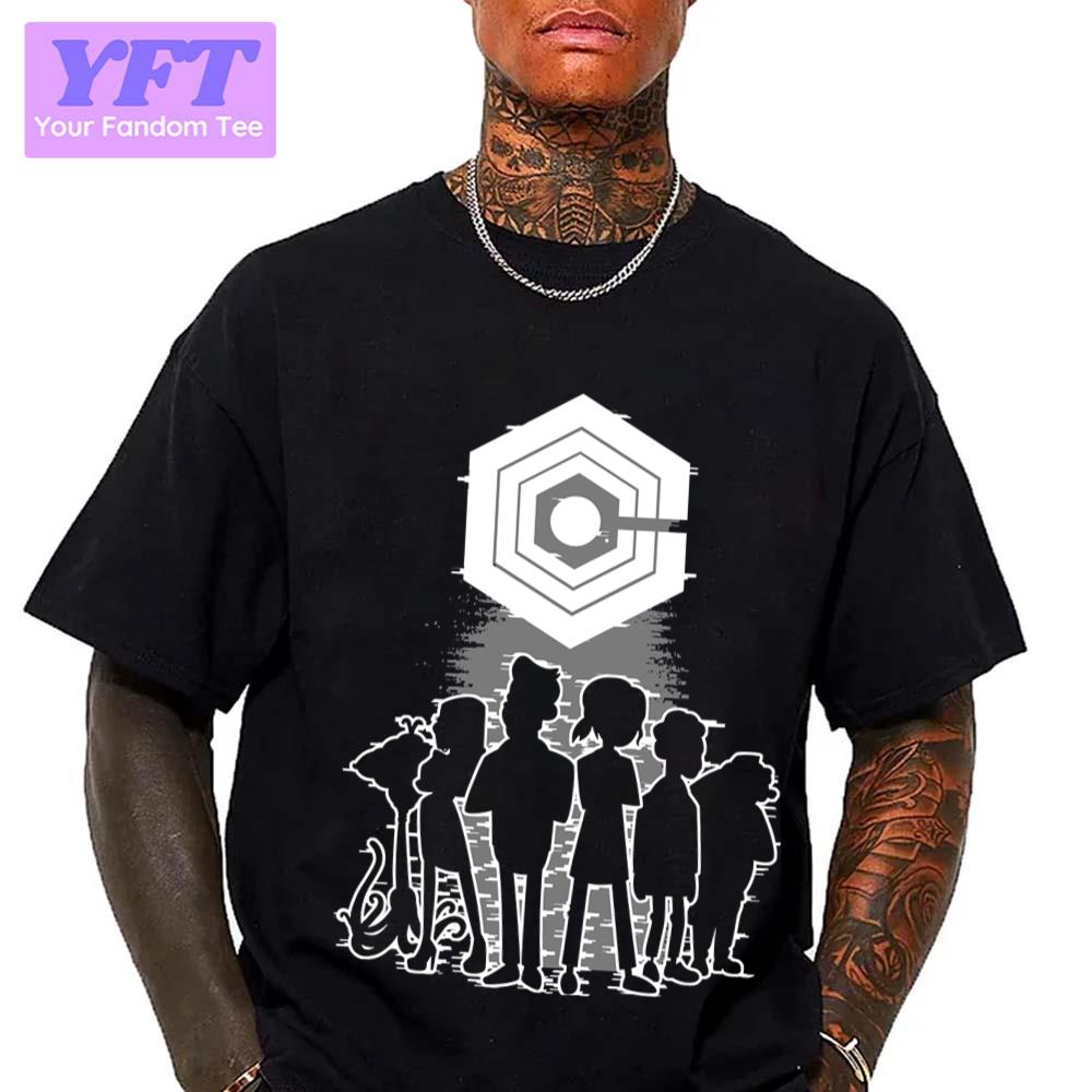 Blak Ool Art The Gang Inside Job Unisex T-Shirt