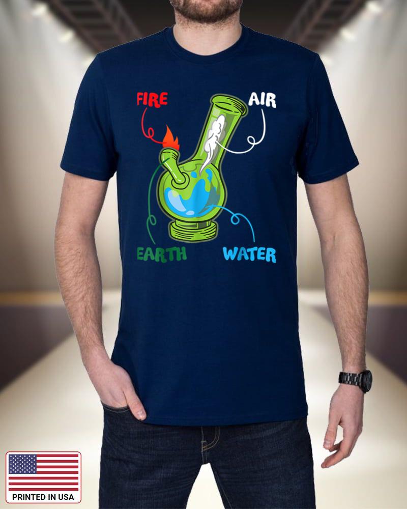 Bong Elements Fire Water Earth Air THC Weed Smoking Anatomy DTsgi