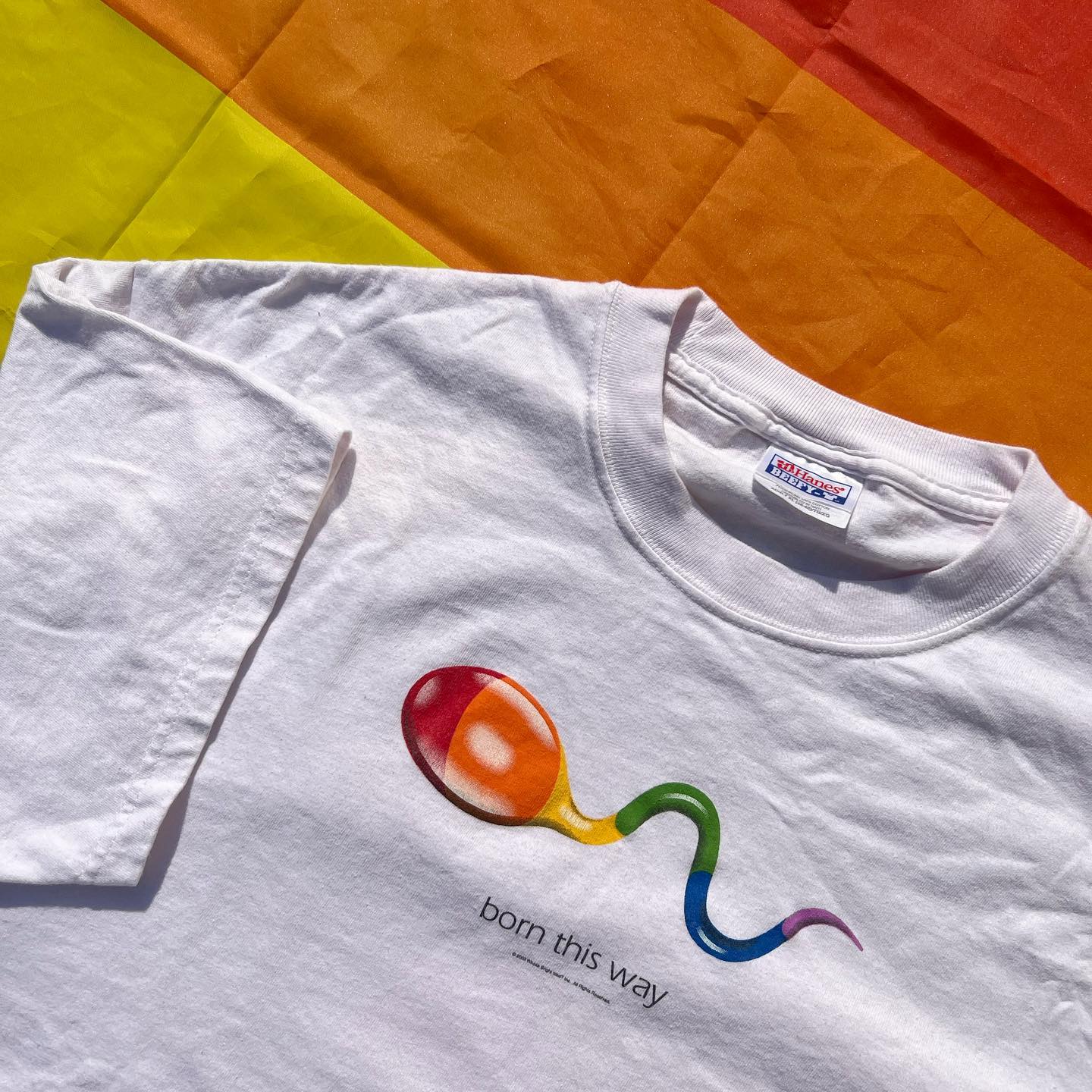 Born This Way Sperm LGBT Shirt