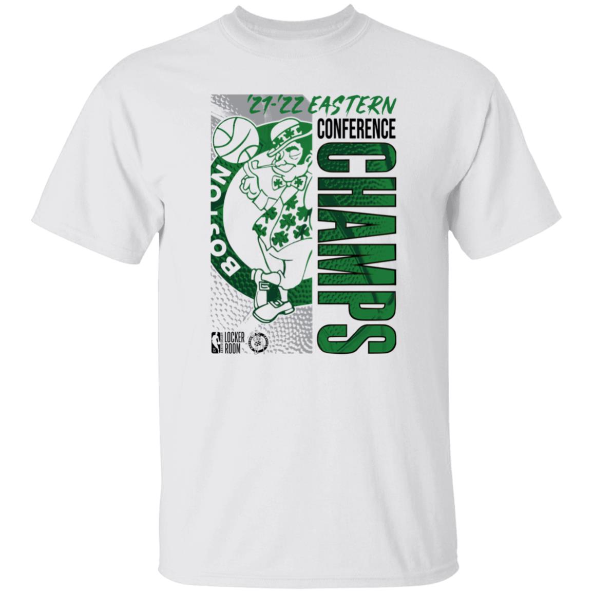 Boston Celtics Celtics Store 2022 Eastern Conference Champions Locker Room Shirt