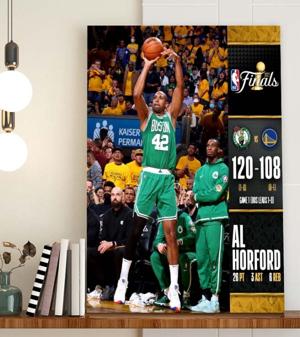 Boston Celtics Stun Warriors To Win Game 1 of The NBA Finals 120-108 Home Decor Poster Canvas