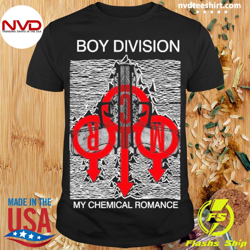 Boy Division My Chemical Romance Shirt