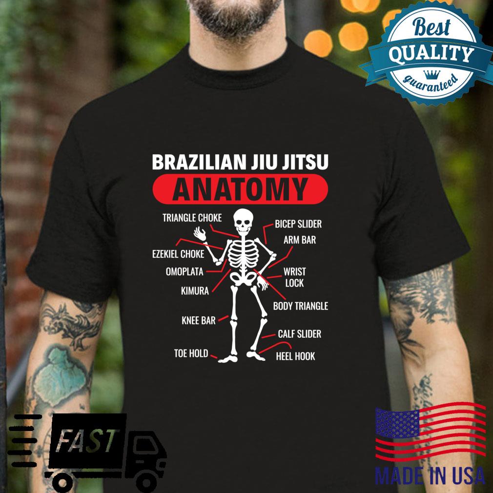 Brazilian JiuJitsu Anatomie, BJJ Brazilian JiuJ Langarmshirt Shirt
