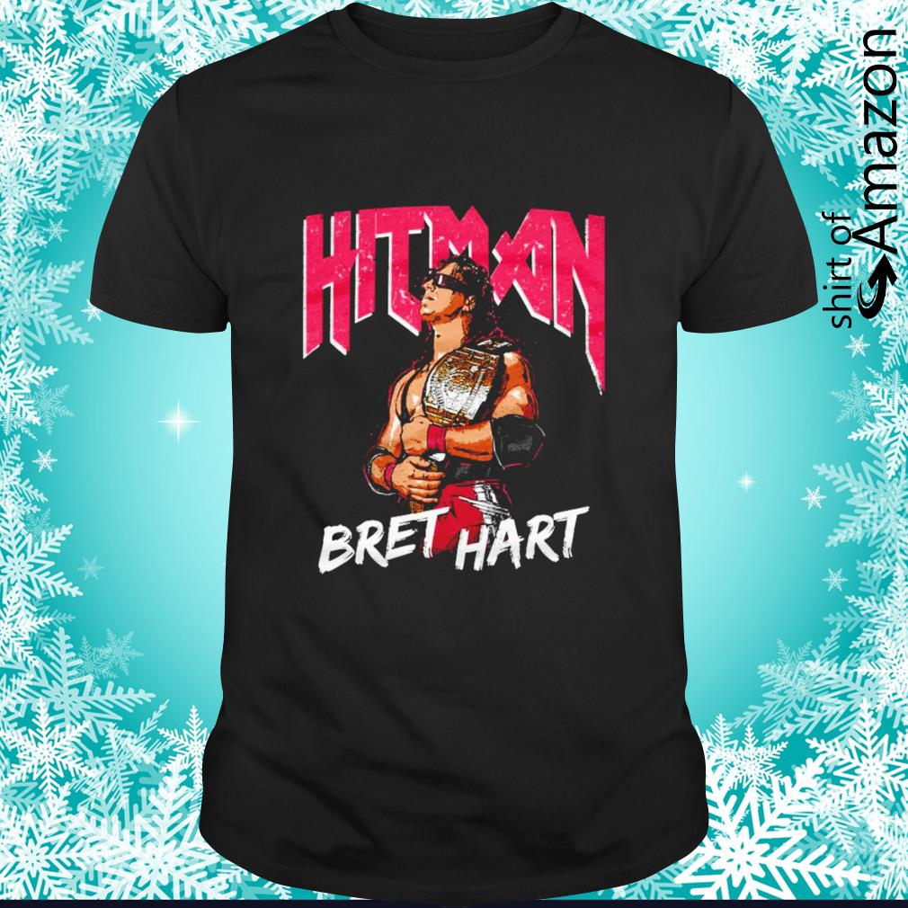 Bret Hart Hitman shirt