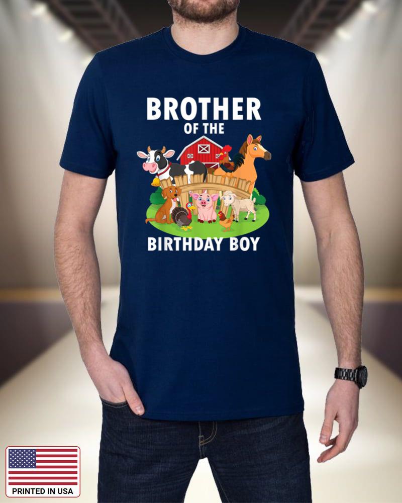 Brother Of The Birthday Boy Farm Animals Matching Farm Theme 03th9