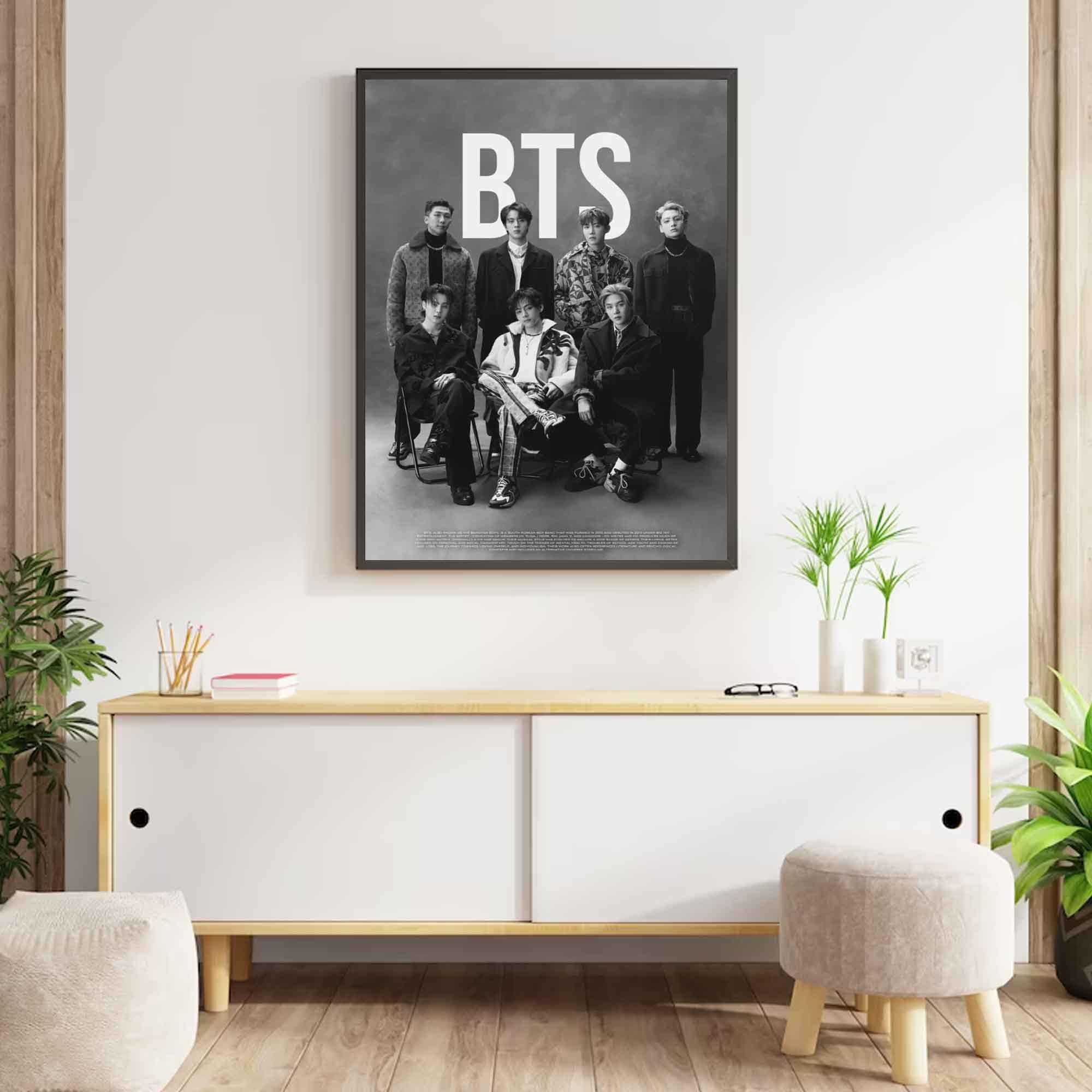 BTS Vogue & GQ Korea poster prints, Bang Tan Boys wall decor, BTS Fan gift wall art decor, No Frame