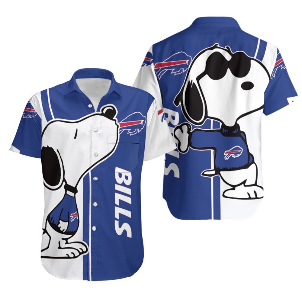 Buffalo Bills Snoopy Lover 3D Printed Hawaiian Shirt