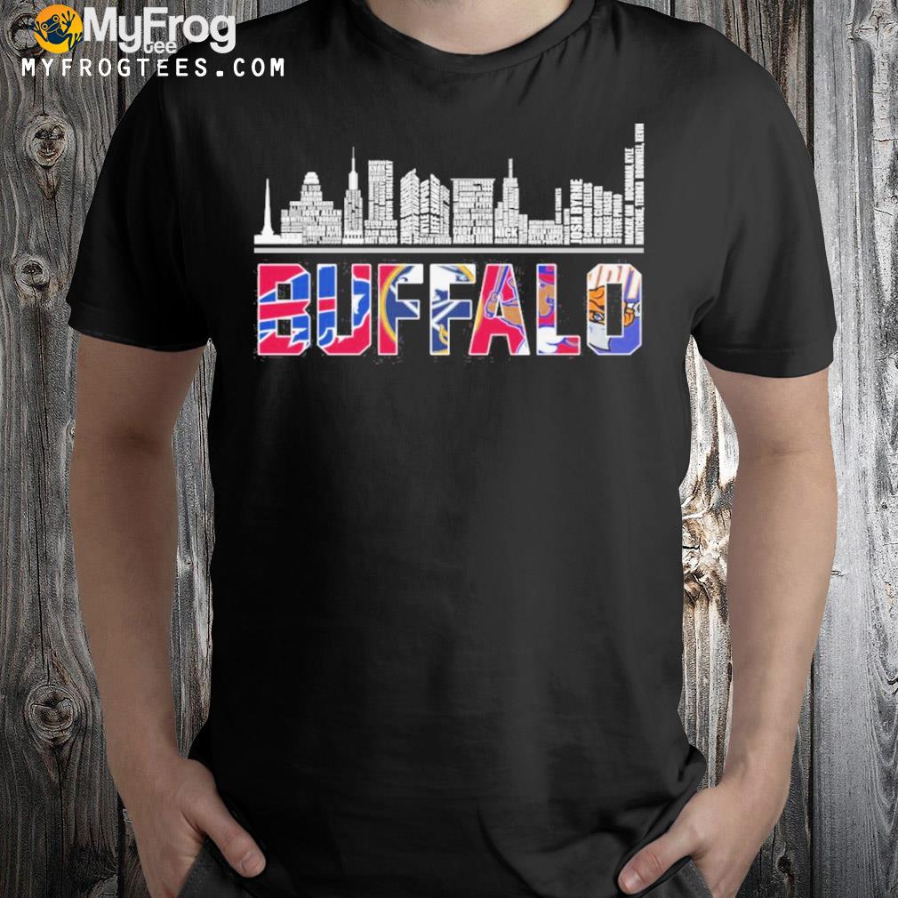 Buffalo city sport teams shirt
