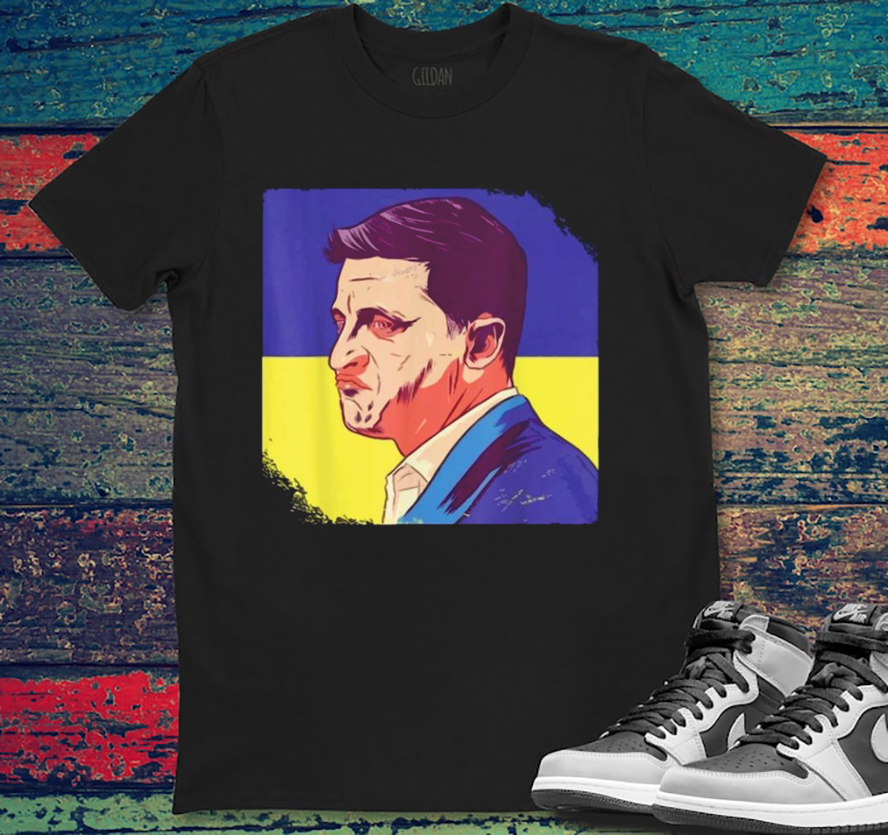 Buy Now Official President Zelensky Ukrainian T-Shirt
