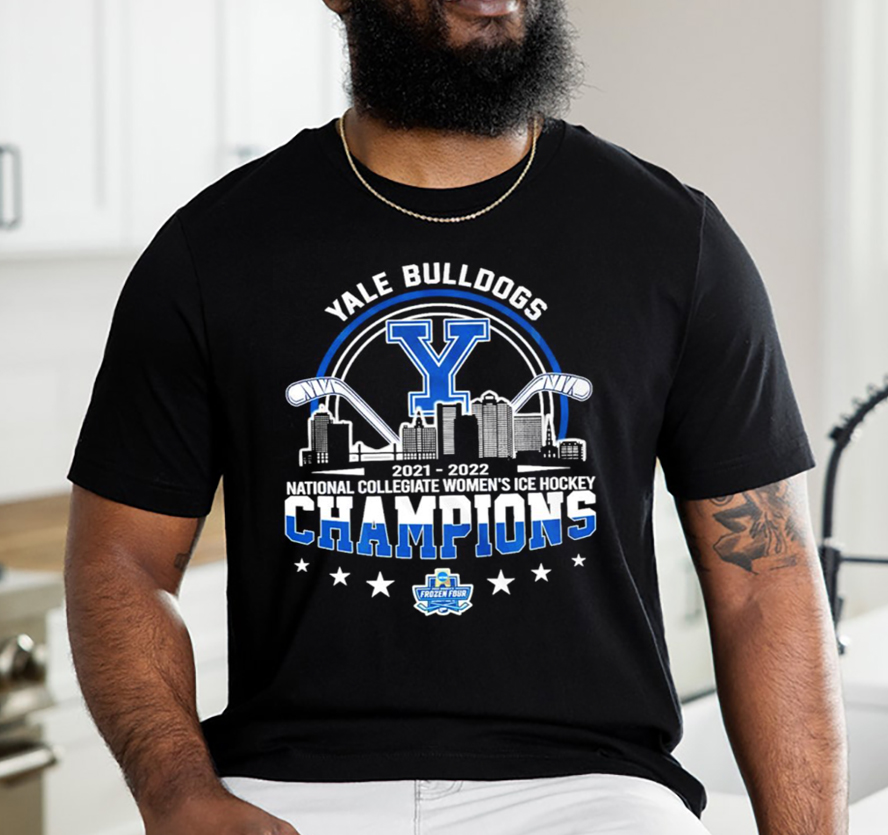 Buy Yale Bulldogs 2022 Womens Frozen Four Champions Unisex T-Shirt