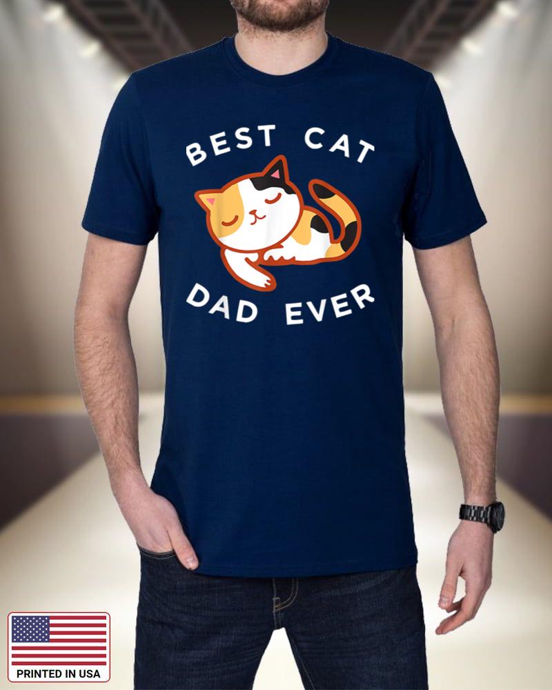 Calico Cat Dad Shirt, Best Kitty Father Ever zKFLx