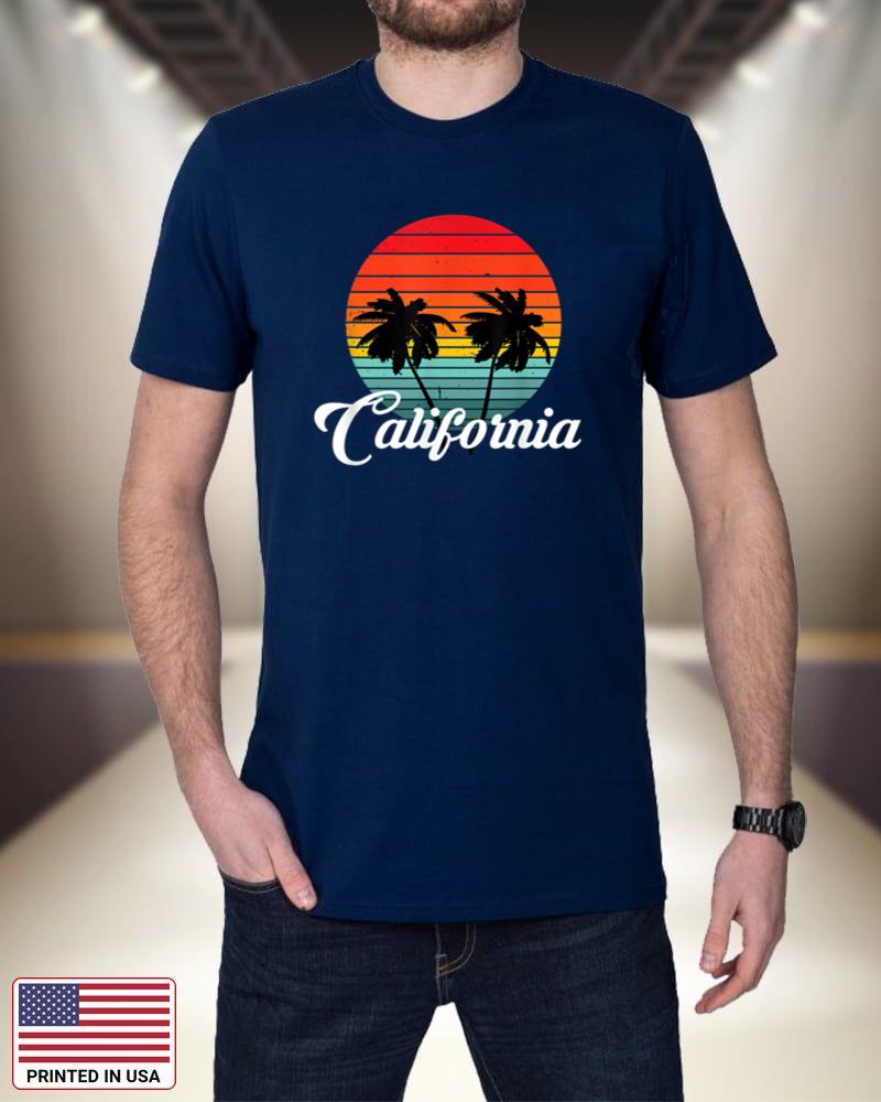 California summer beach palm trees tMCMz