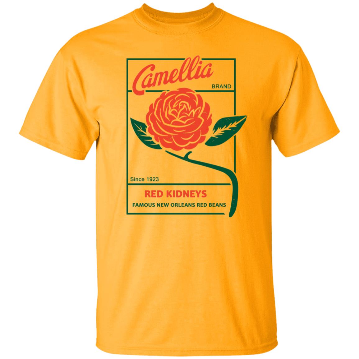 Camellia Brand Since 1923 Red Kidneys Shirt Hold The Mayo
