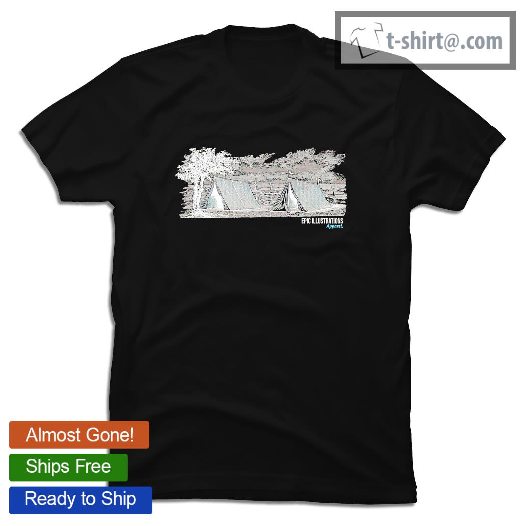 Camping Grounds Epic Illustrations apparel shirt