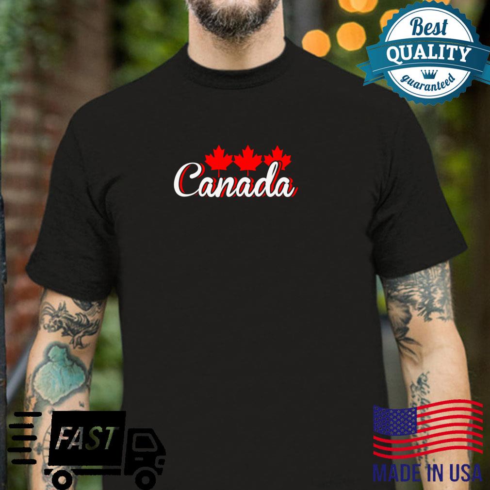 Canada Maple Leaf Canadian Flag Canada Shirt