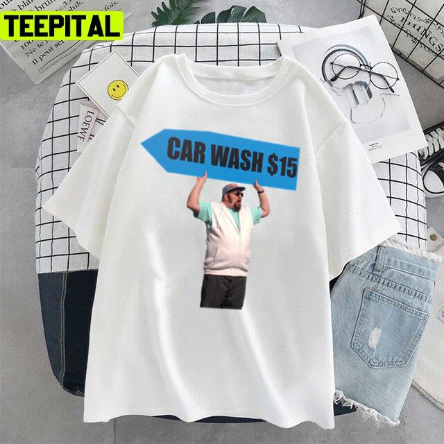 Car Wash 15$ Funny Genius Gustavo Rocque Unisex T-Shirt