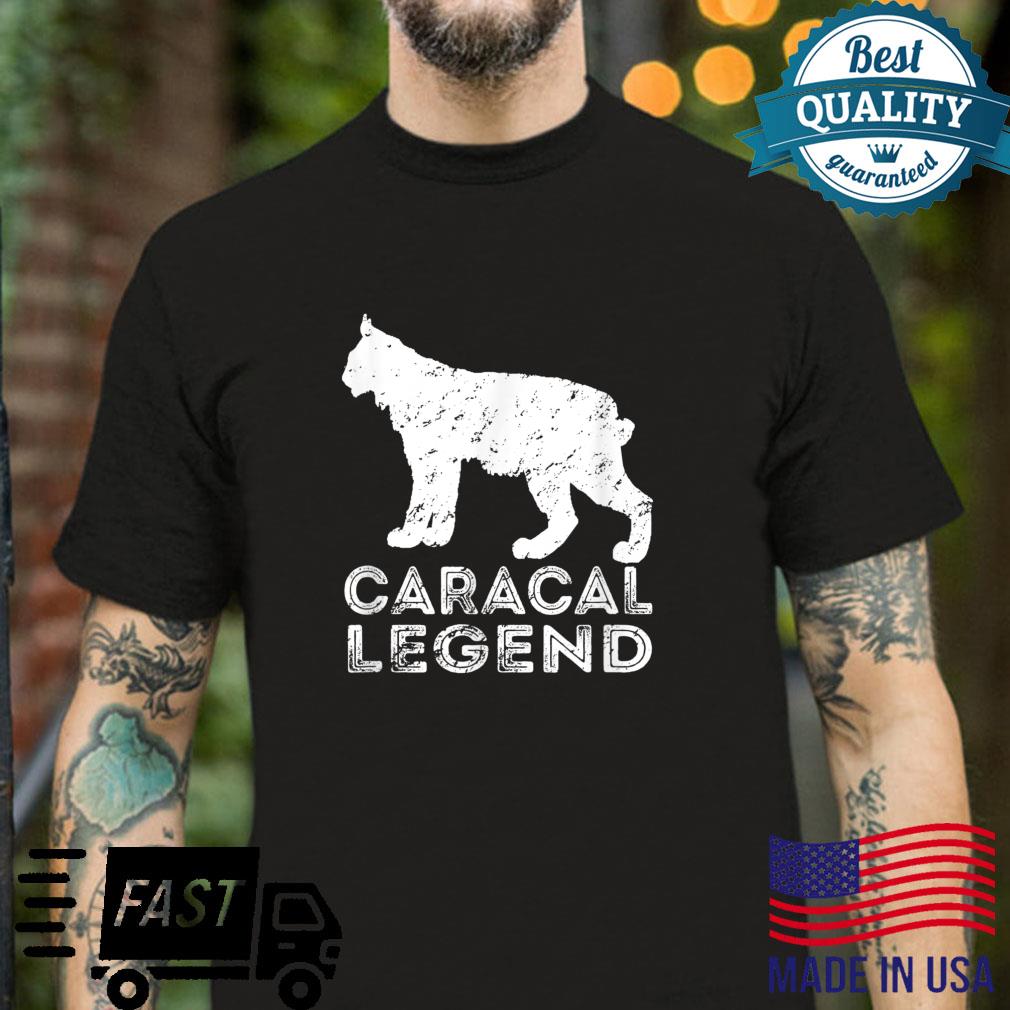 Caracal Lover Legend Lynx Wild Cat Desert Lynx Cat Shirt