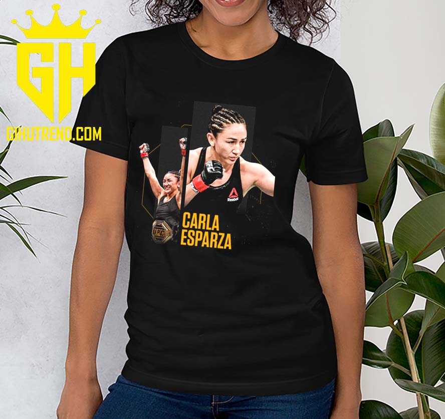 Carla Esparza Defeats Rose Namajunas Strawweight Champion UFC 274 T-Shirt