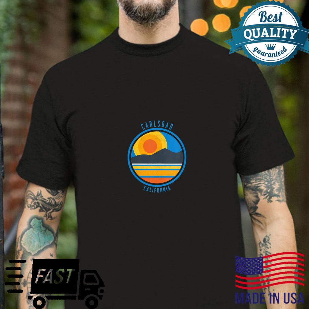 Carlsbad California Sun and Surf Shirt