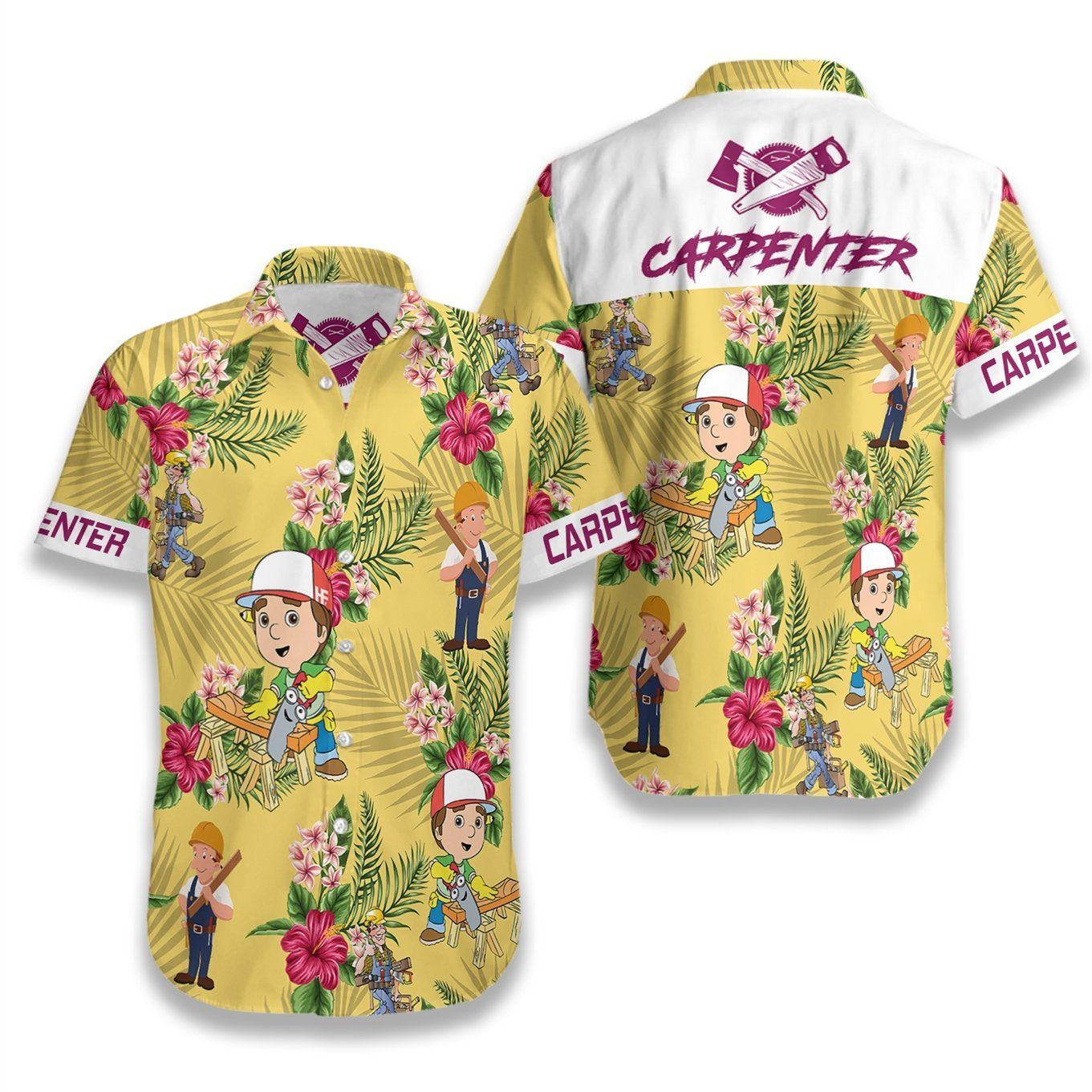 Carpenter Ez15 1708 Hawaiian Shirt
