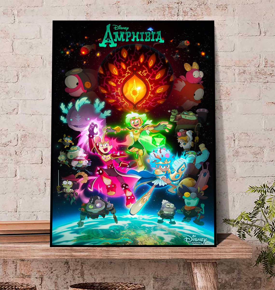 Cartoon Amphibia Season 3 2022 canvas Poster, Amphibia Season 3 poster, Amphibia  Final poster, Amphibia  2022 Poster Wall Art