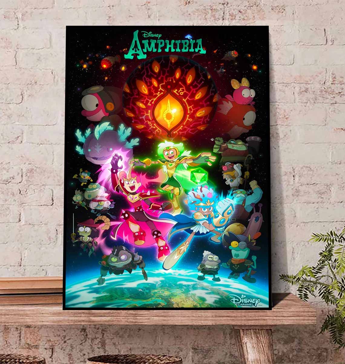 Cartoon Amphibia Season 3 2022 Gift Poster