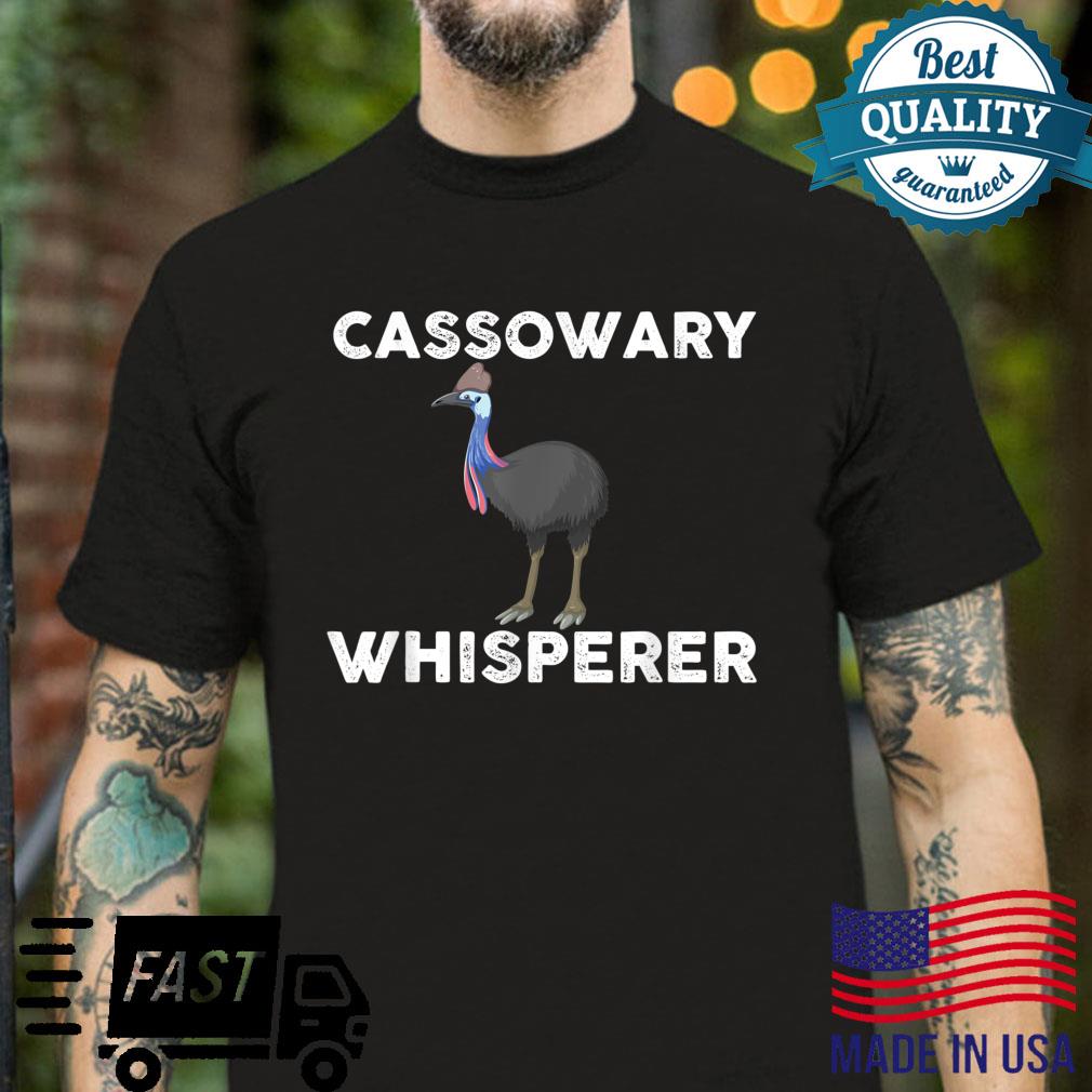 Cassowary Whisperer Outfit Love Australian Birds Shirt