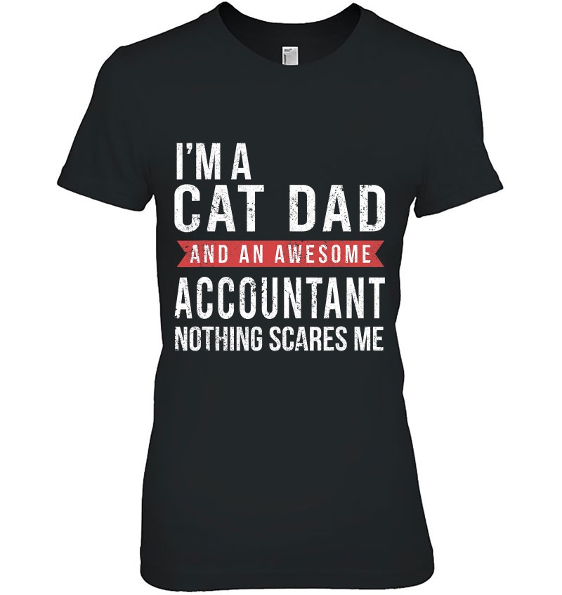 Cat Dad T-Shirt I’m A Cat Gifts For Dad And Awesome Funny