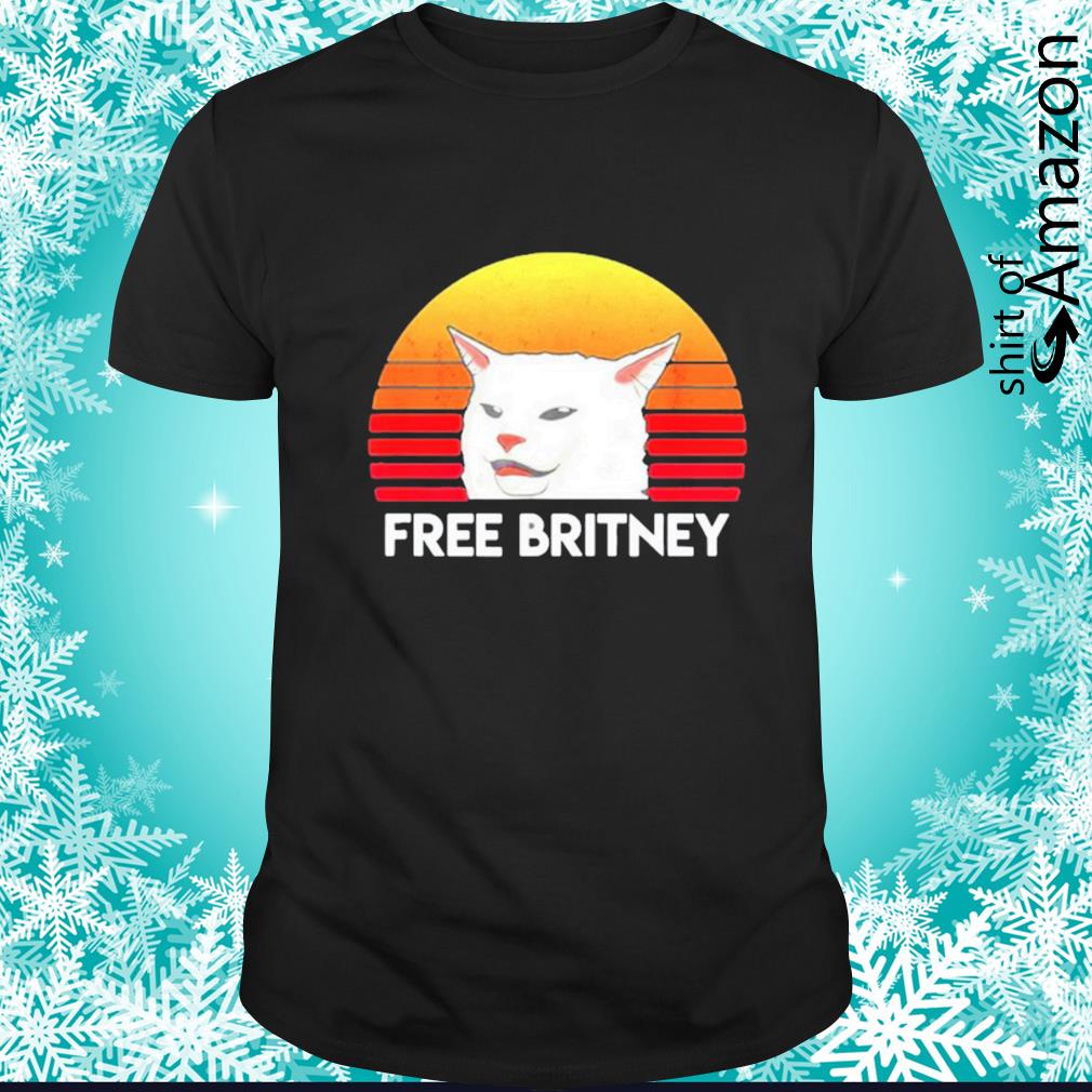 Cat free Britney movement vintage shirt