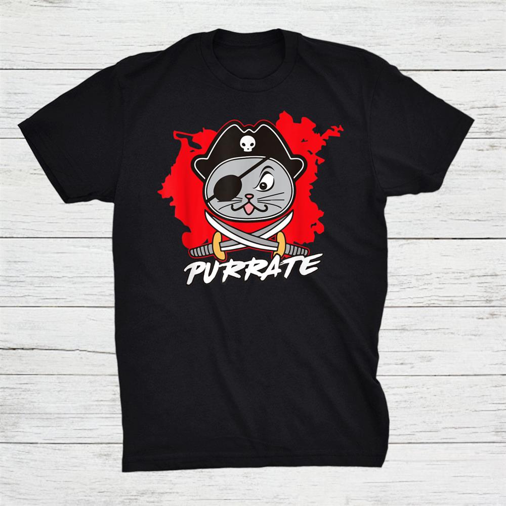 Cat Halloween Carnival Pirate Shirt