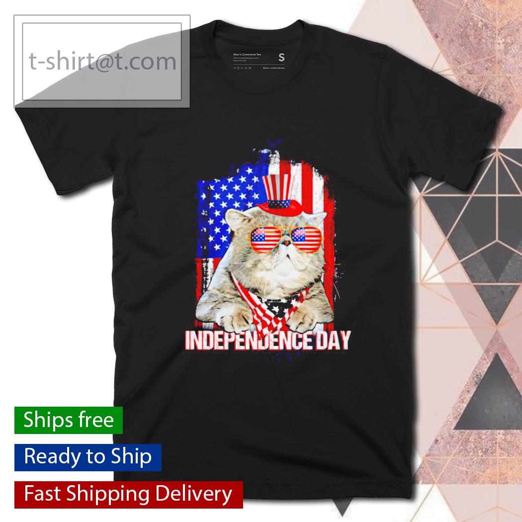 Cat Independence Day shirt
