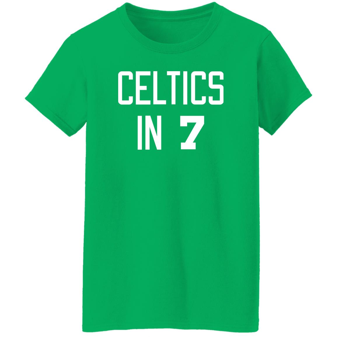 Celtics In 7 Shirt Dave Portnoy Stool Presidente