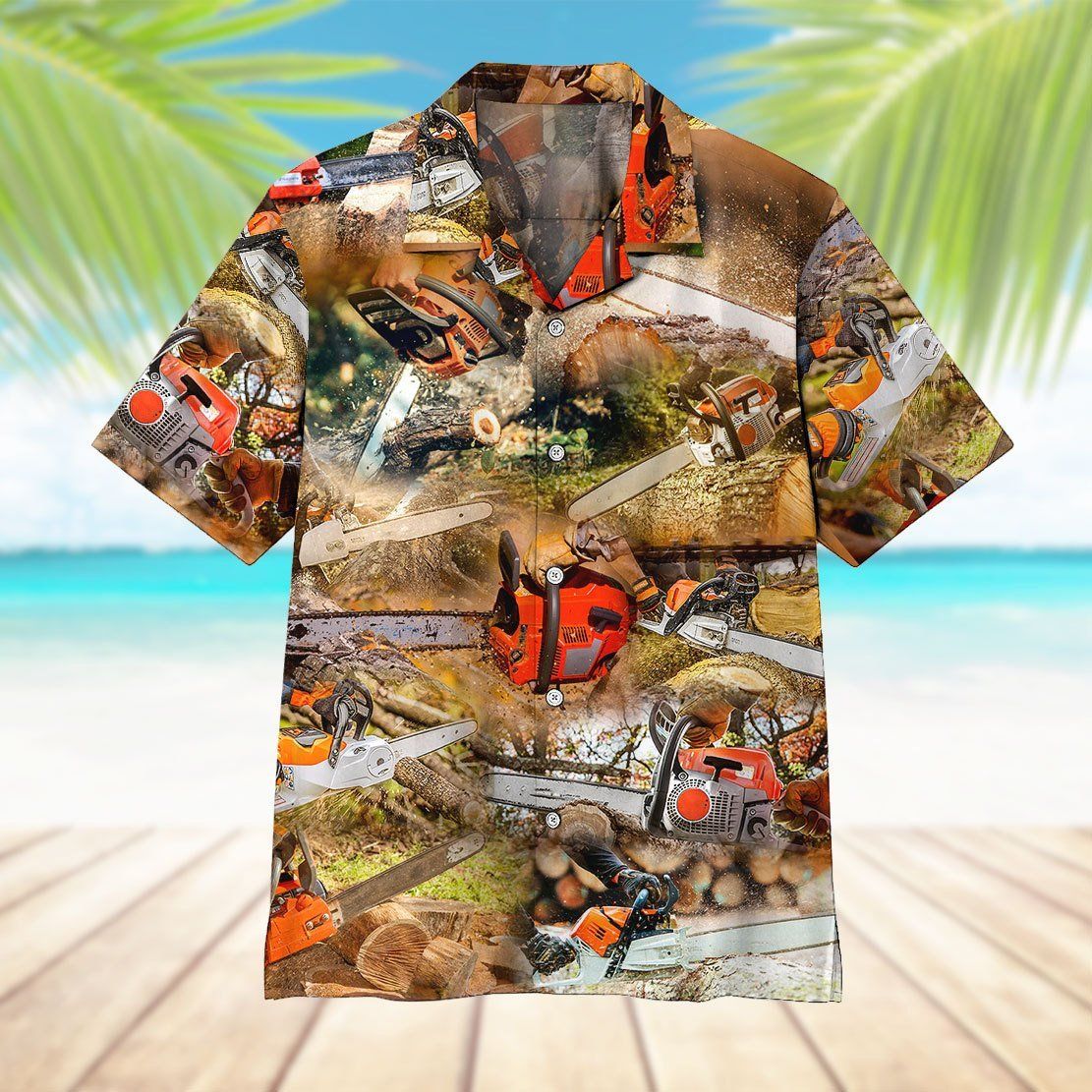 Chainsaw Hawaiian Shirt Unisex Adult