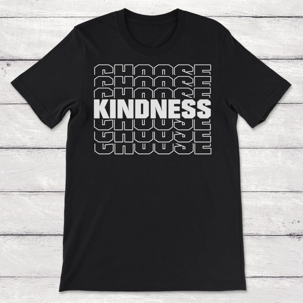 Choose Kindness Word Art Unisex T-Shirt