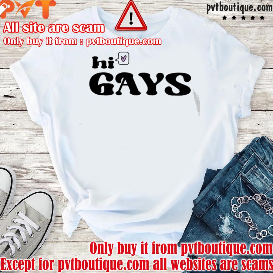 Chrissy hI gays shirt