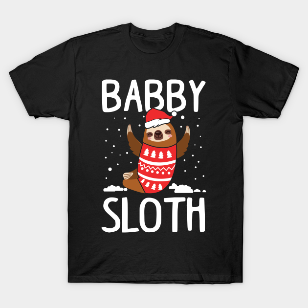 Christmas’s Day Baby Sloth Ugly T-shirt