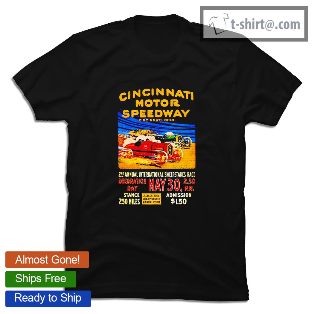 Cincinnati motor speedway Cincinnati Ohio shirt