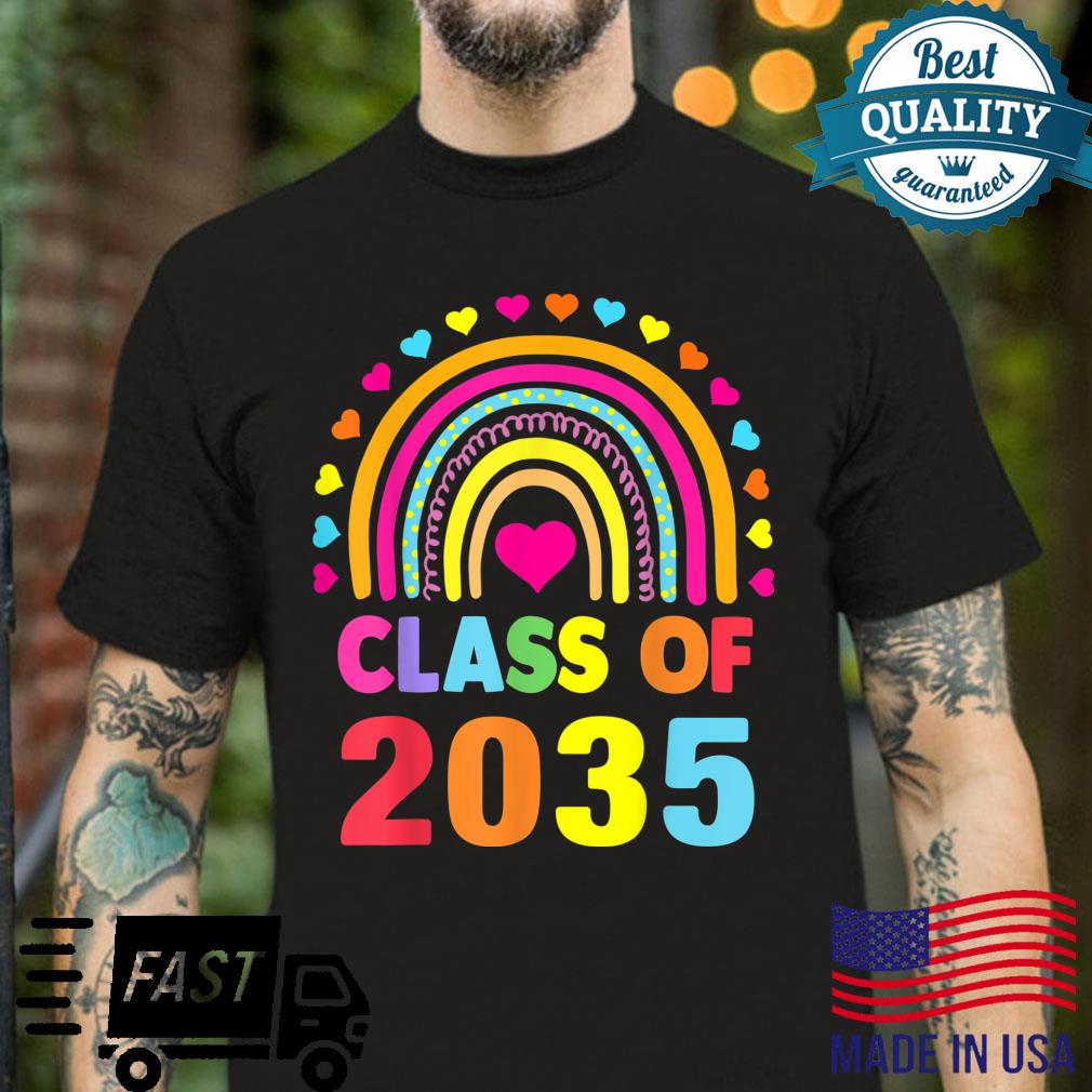 Class Of 2035 Shirt PreK Graduate Preschool Graduation Shirt