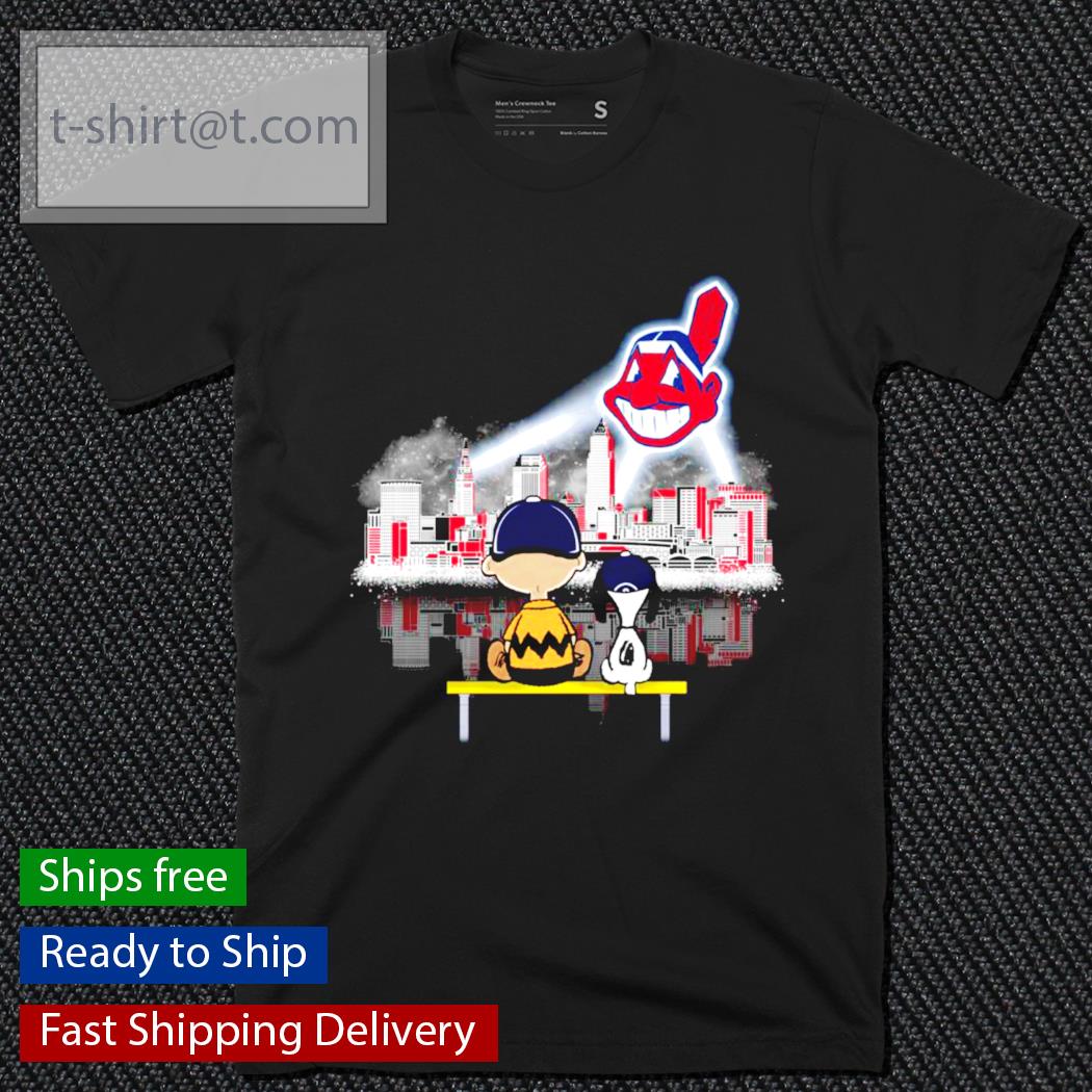 Cleveland Indians Charlie and Snoopy city shirt