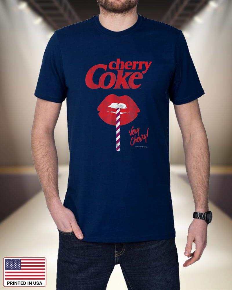 Coca-Cola Vintage Very Cherry Coke Lips Graphic JLdxw