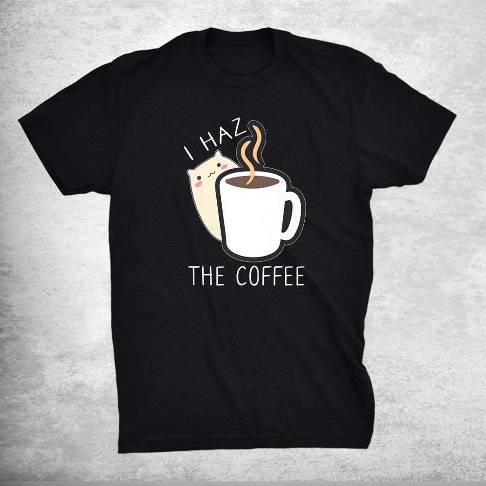 Coffee And Orange Cat Funny Coffee Mug Shirt
