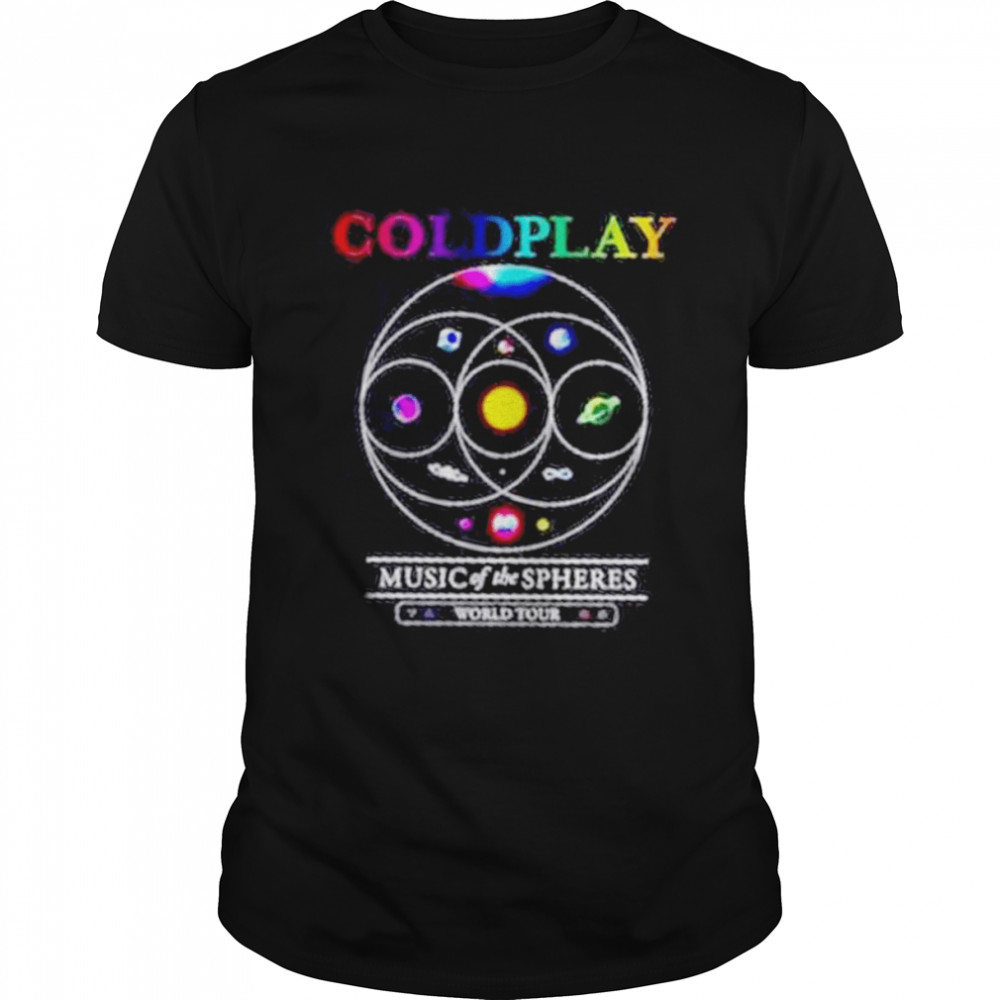 Coldplay World Tour 2022 Double Sided T-Shirt