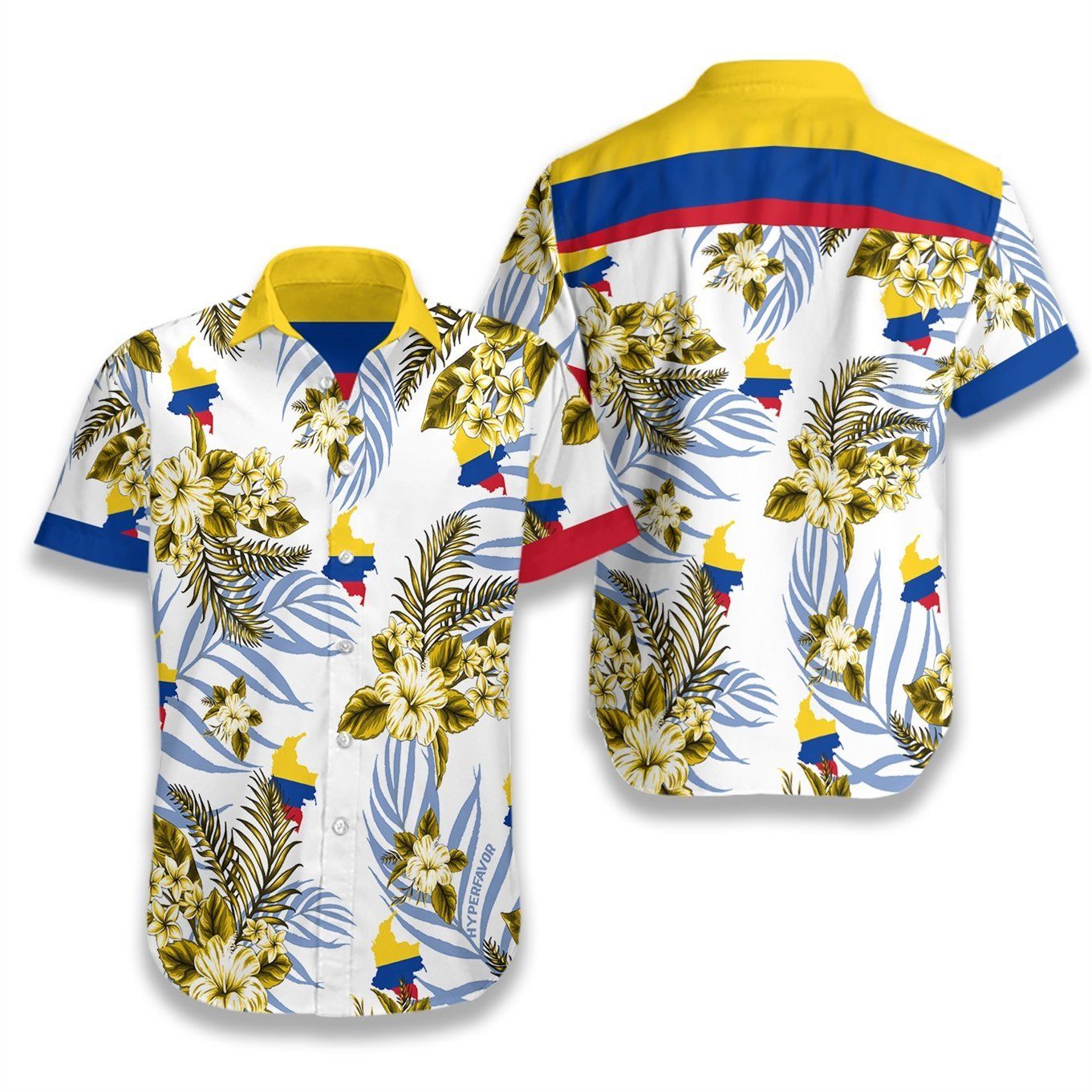 Colombia Proud Ez05 1007 Hawaiian Shirt