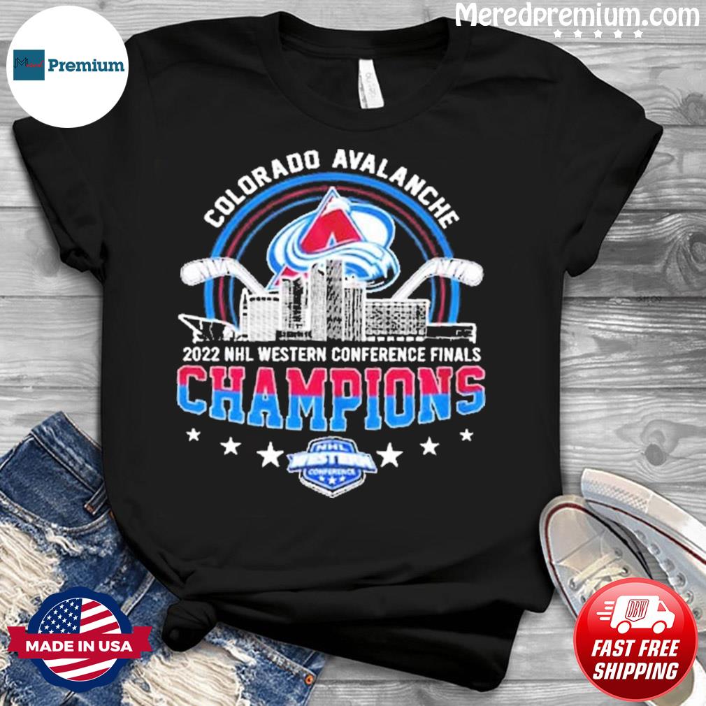 Colorado Avalanche 2022 NHL Western Conference Finals Champions  shirt